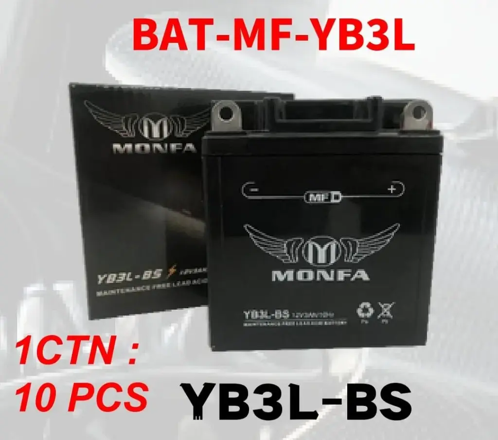 BATTERY YB3L (MONFA)