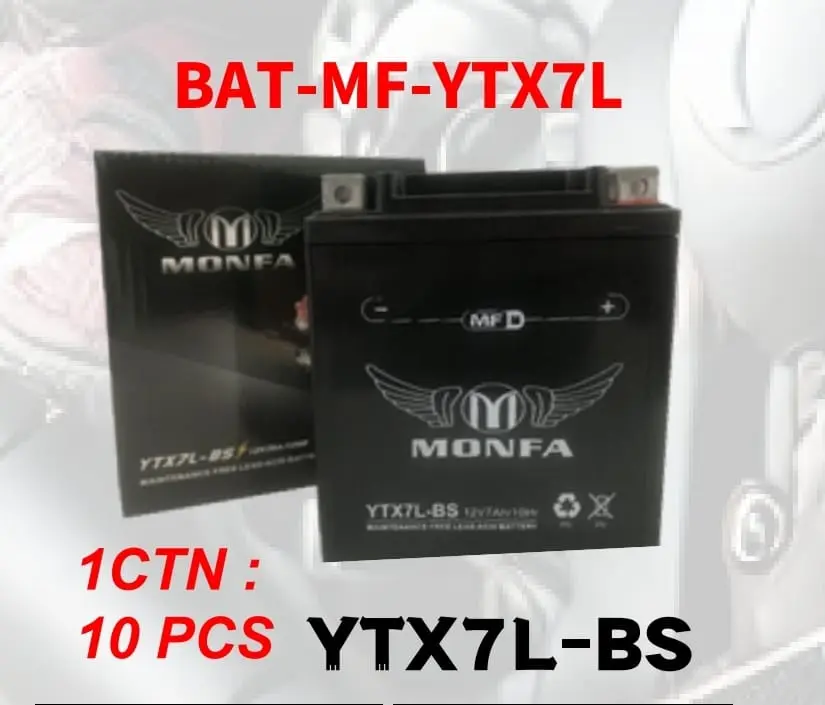 BATTERY YTX7L (MONFA)