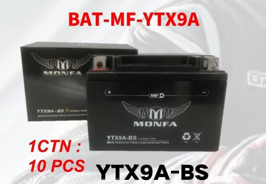 BATTERY YTX9A (MONFA)