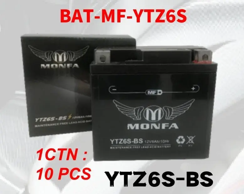 BATTERY YTZ6S (MONFA)
