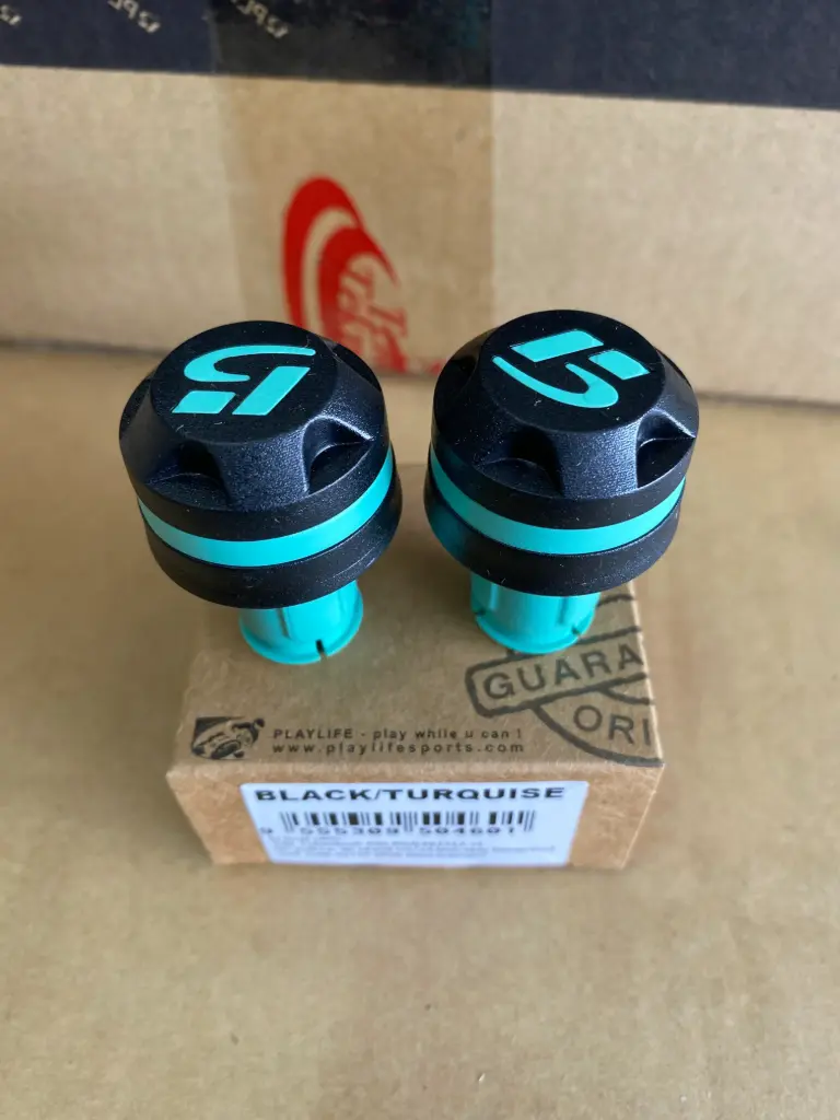HANDLE BAR BALANCER PLAYLIFE - TURQUOISE (PAIR W/ HANDLE GRIP OPEN)
