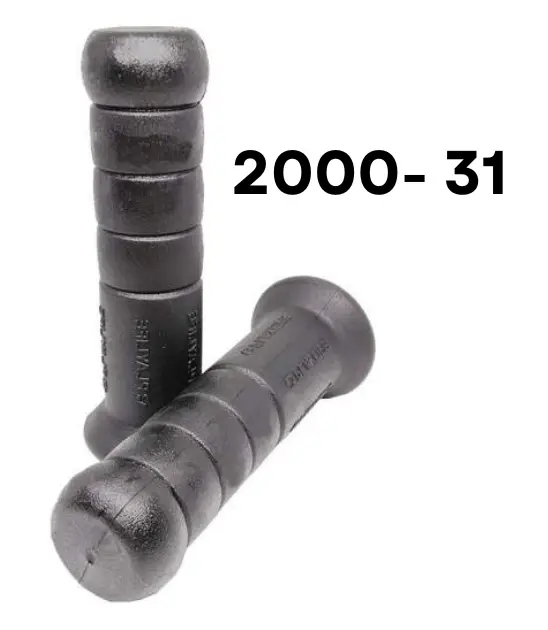 HANDLE GRIP CLOSED - PLAYLIFE BLACK 125MM (2000-31)