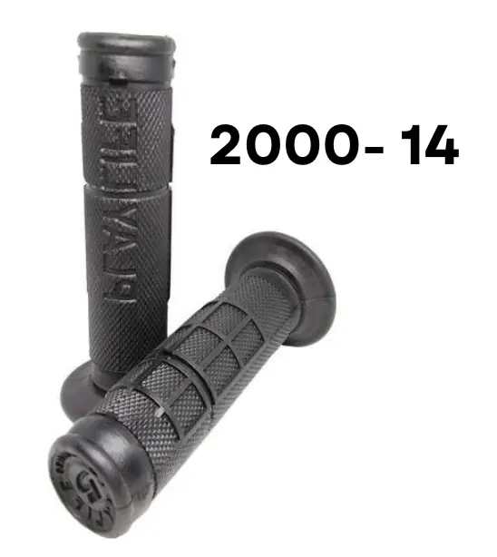 HANDLE GRIP OPEN - PLAYLIFE BLACK 125MM (2000-14)