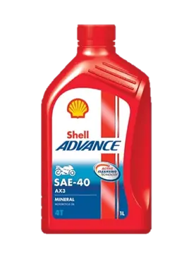 SHELL ADVANCE AX3 - SAE40 (1L x 12)