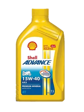 SHELL ADVANCE AX5 - 15W40 (1L x 12)