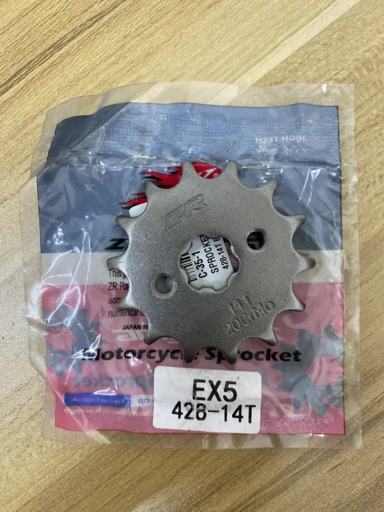 SPROCKET FRONT EX5 428 - 14T