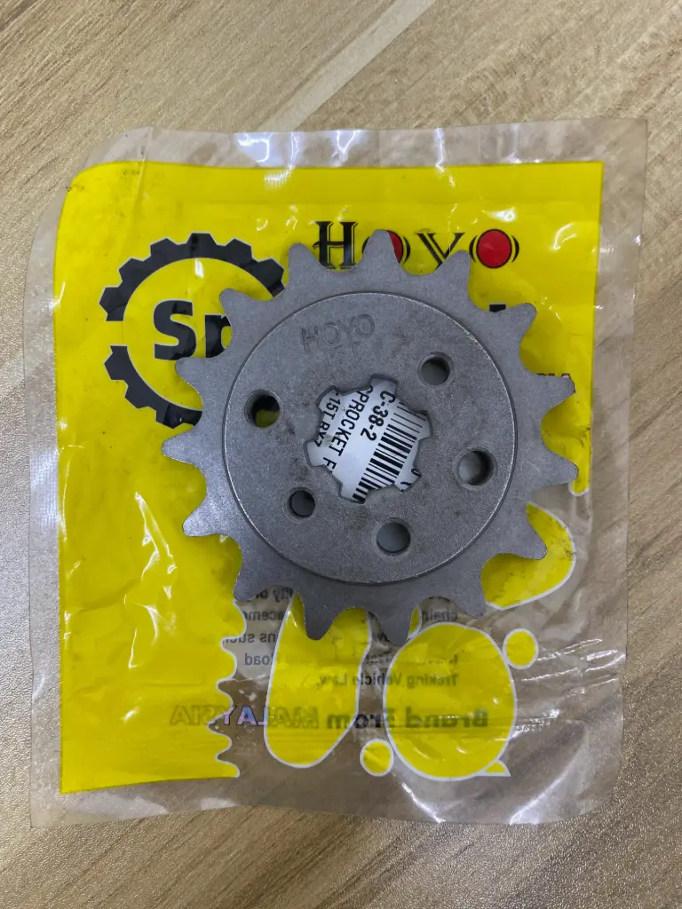 SPROCKET FRONT YMH183/SRL/LC135 (GOLD) 415 - 15T