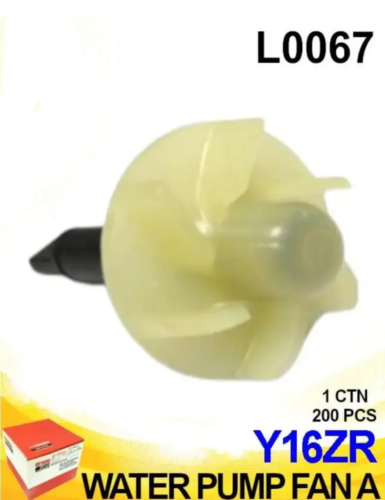 WATER PUMP FAN A - Y16ZR (1 CTN X 2000 PCS)