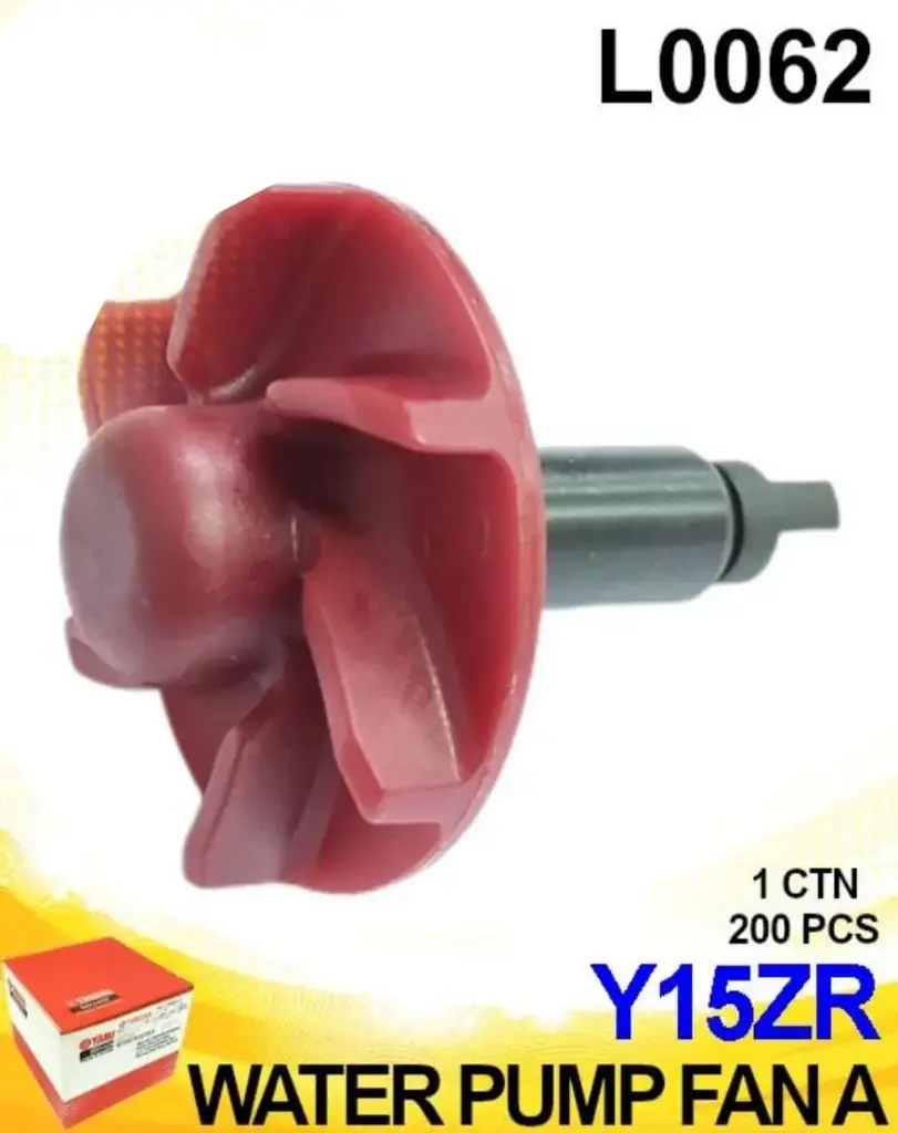 WATER PUMP FAN A - Y15ZR (1 CTN X 2000 PCS)