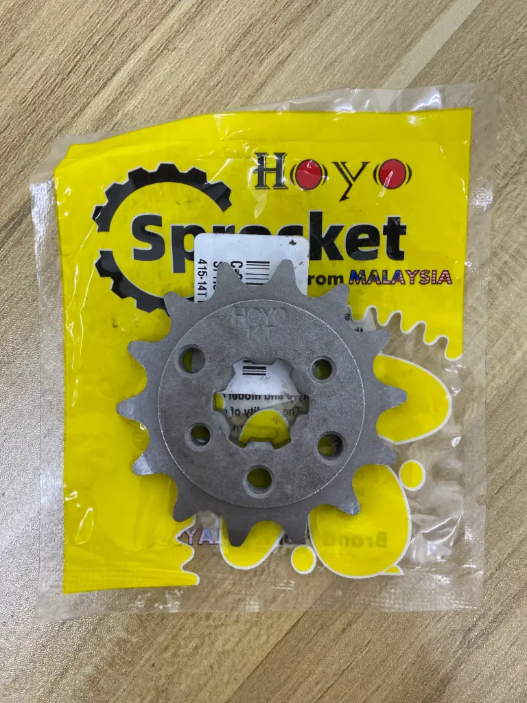 SPROCKET FRONT YMH183/SRL/LC135 (GOLD) 415 - 14T