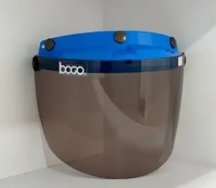 VISOR BOGO - SMOKE (BLUE) 