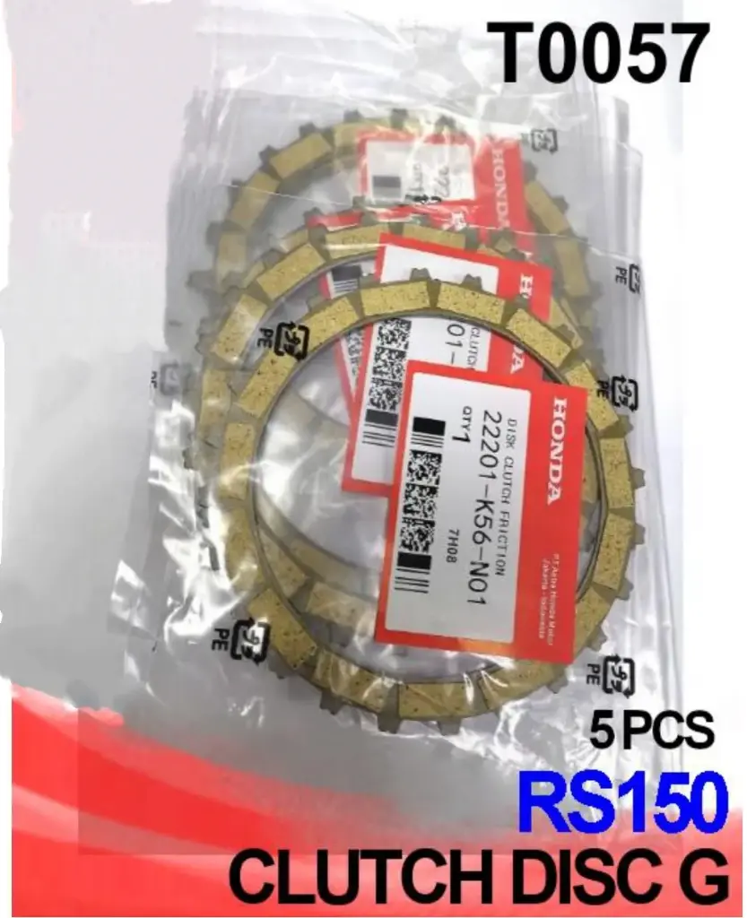 CLUTCH DISC-RS150 (5 PCS)